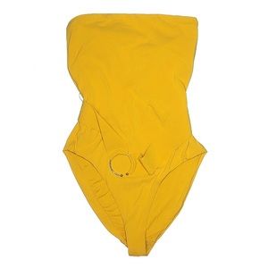 Robin Piccone one piece swimsuit sz 6 yellow